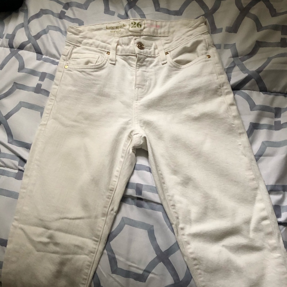 Kate Spade White Jeans! ♠️